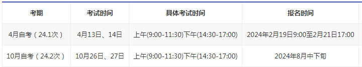 四川高教自考報(bào)名時(shí)間多久2024？