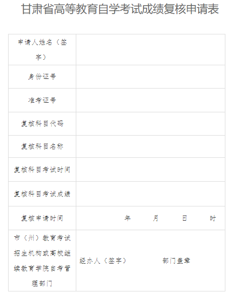 甘肅省2024年4月高等教育自學(xué)考試成績(jī)查詢的公告