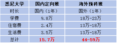 國際本科每學(xué)年需要多少錢