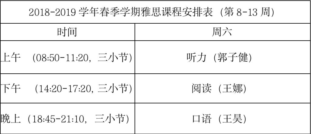 雅思考試的公益培訓班是什么